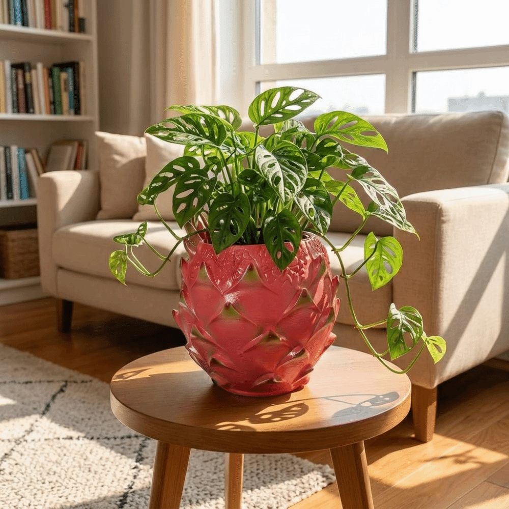 Snake Plant Ceramic - Kreatywna doniczka z żywicy w kształcie