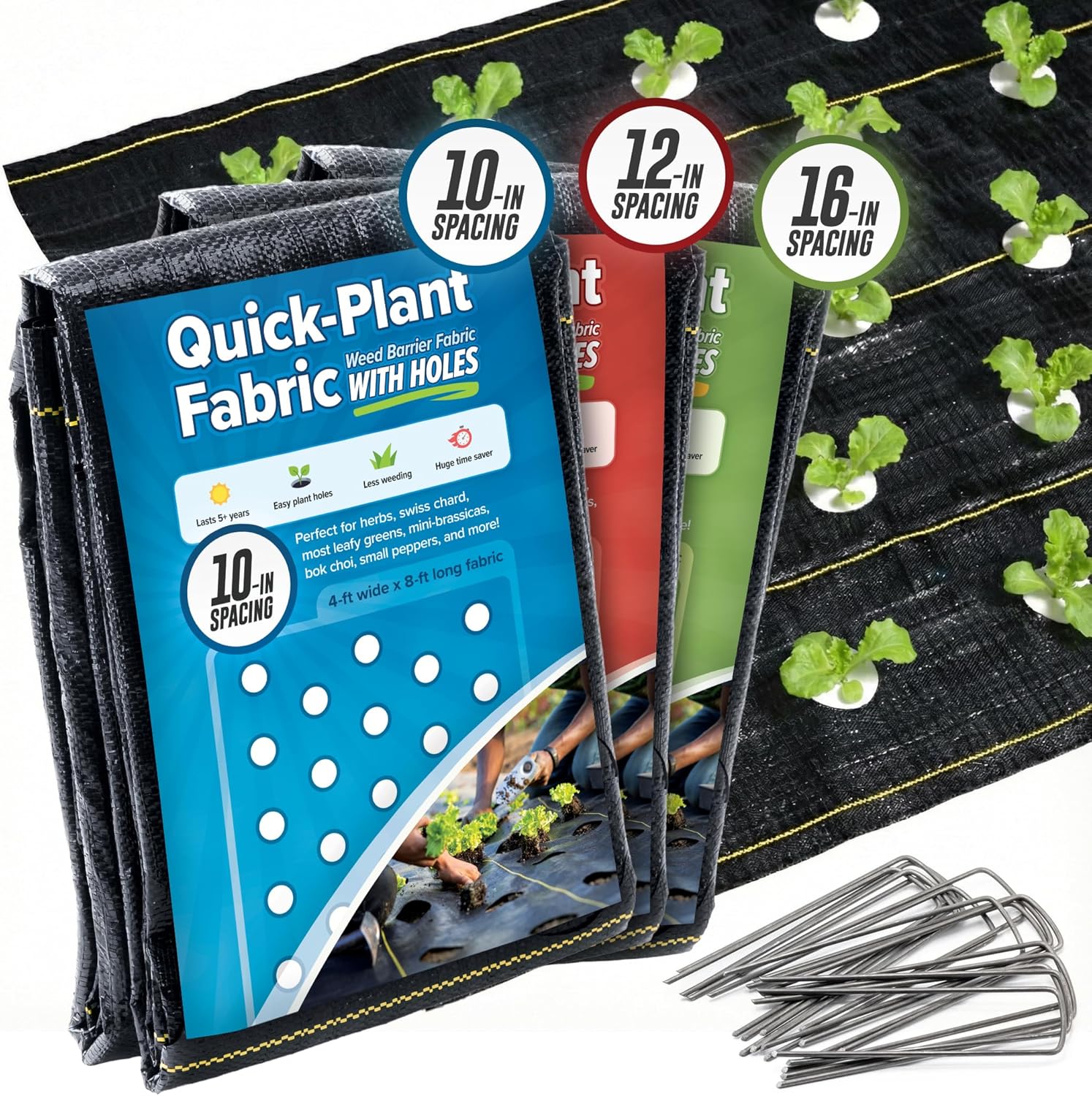 Plants X - Quick-Plant, Folia przeciw chwastom do ogrodu,