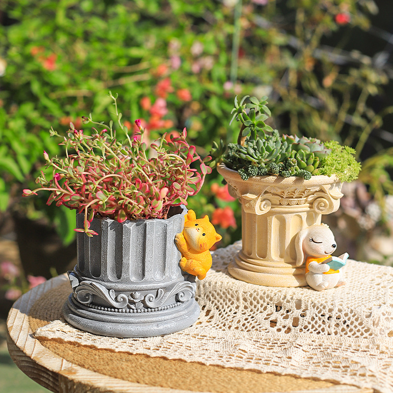 Kolumna rzymska greckie kolumn – Snake Plant Ceramic recenzja i cena