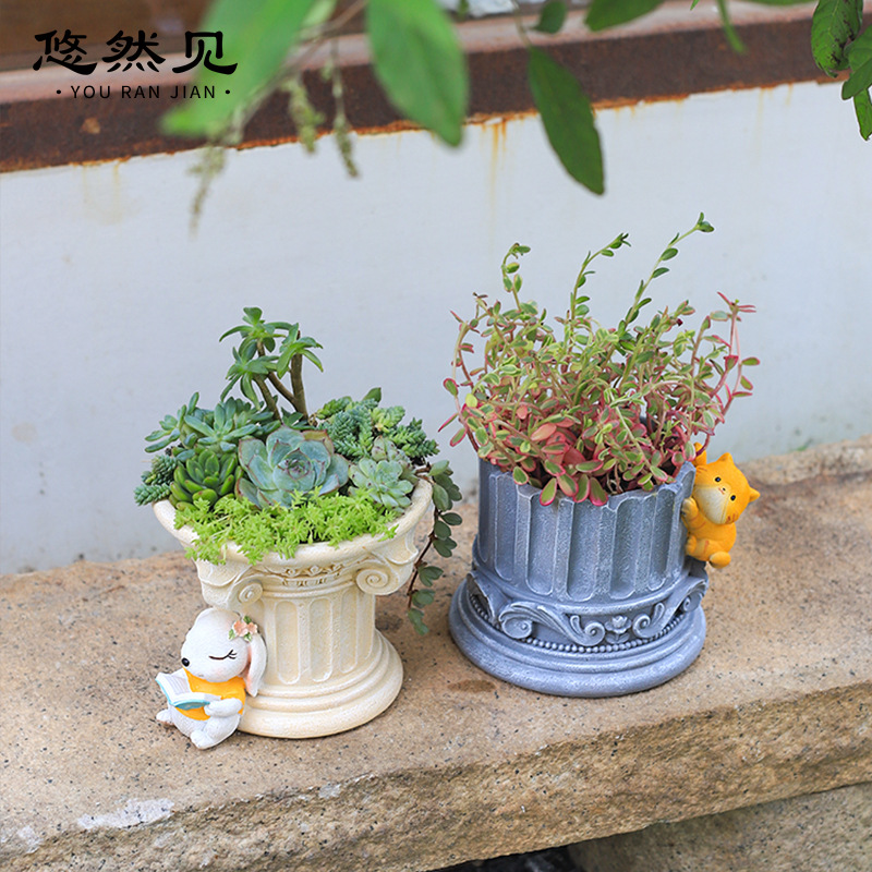 Kolumna rzymska greckie kolumn – Snake Plant Ceramic recenzja i cena