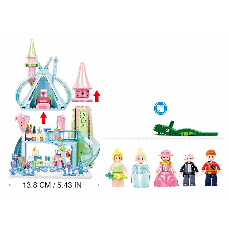 Sluban Pink Dream Friends roma – Philodendron Pink Princess recenzja i cena