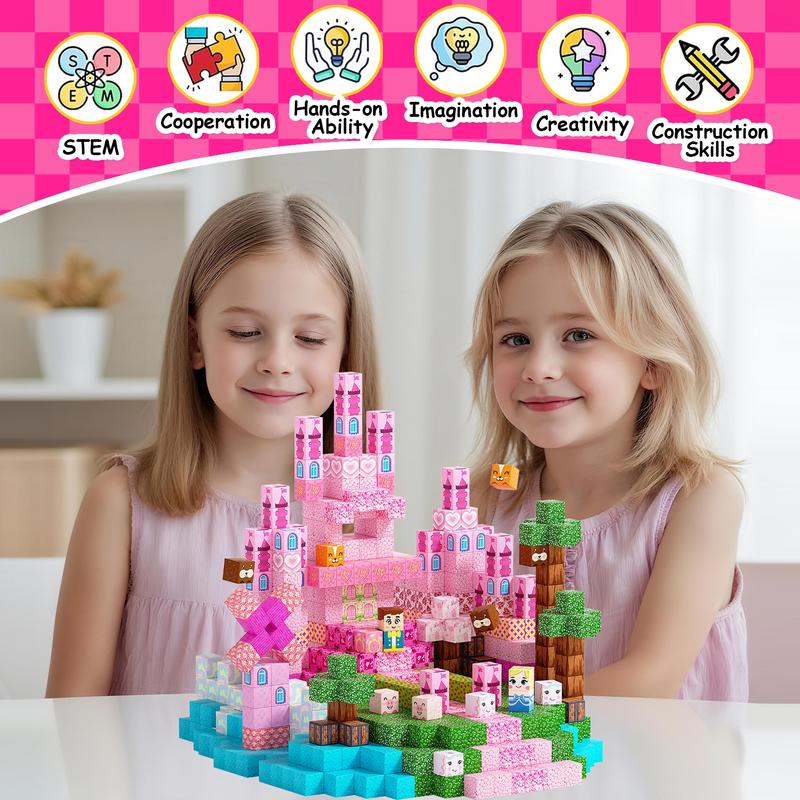Różowe Magnetyczne Klocki Zame – Philodendron Pink Princess recenzja i cena